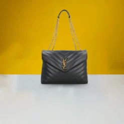 Shoulder Bag With OG Magnetic Box & Dust Bag (Black - Gold - 165)