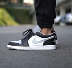 Branded AJ 1 Low Shadow Smoke Grey Black/light
