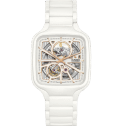 Rado True Square Automatic Open Heart Ceramic