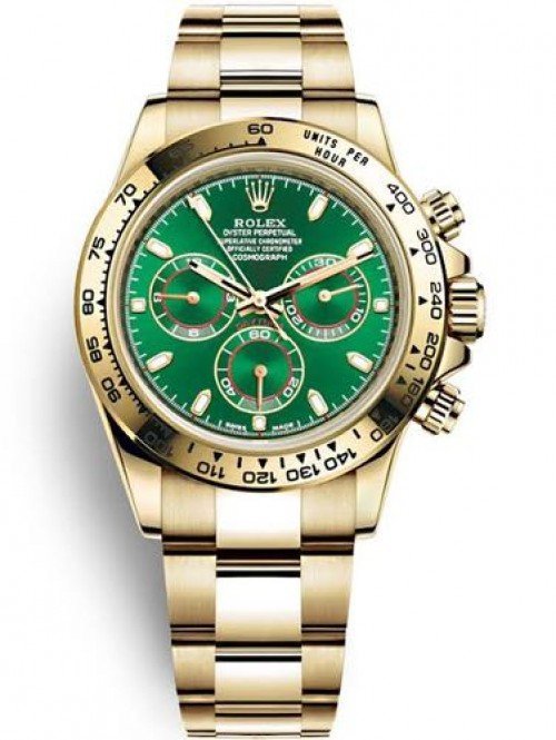 YZ Role_x Daytona Gold Green Dial