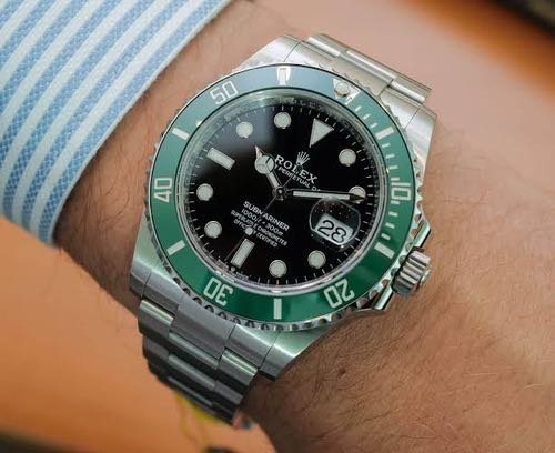 YZ Role_x Submariner Green Black Premium Japan Automatic Adjustable Lock