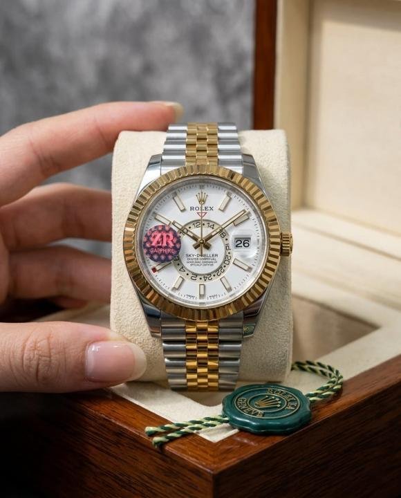 ZR Rolee_x Oyster perpetual Sky Dweller  Premium