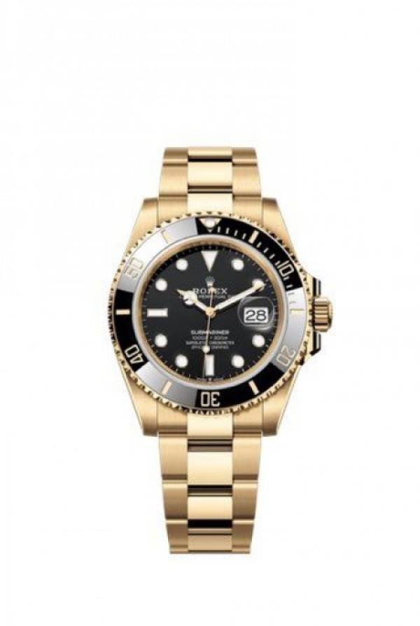 ZR ROLE_X SUBMARINER GOLD BLACK