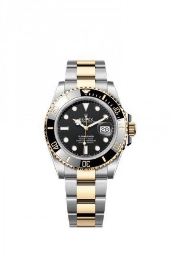ZR ROLE_X SUBMARINER TT GOLD BLACK