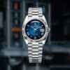 ZR ROLE_X OYSTER PERPETUAL DAY DATE  SILVER BLUE SHADED DIAL