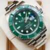 AAA ROLE_X SUBMARINER SILVER GREEN AUTOMATIC HEAVY