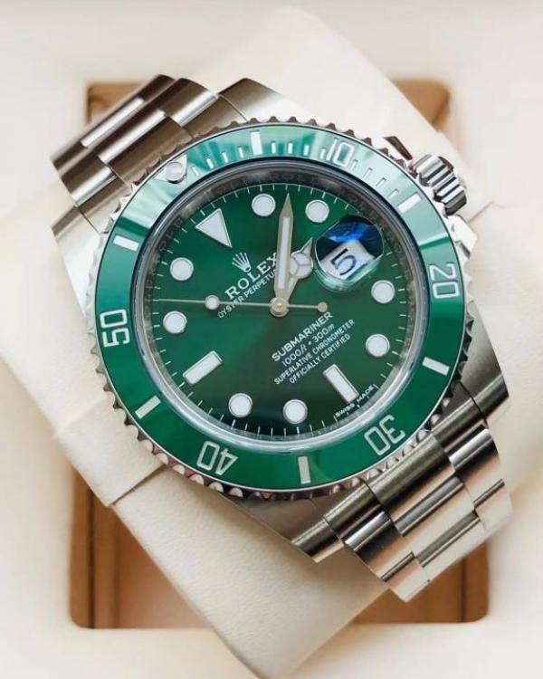 AAA ROLE_X SUBMARINER SILVER GREEN AUTOMATIC HEAVY
