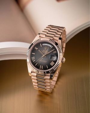 AAA ROLE_X DAY DATE ROSE OMBRE AUTOMATIC HEAVY
